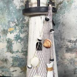 Darthome Limited White Wooden Lighthouse Nautical Ornament -Decor Garden Shop IMG E0272 edited2