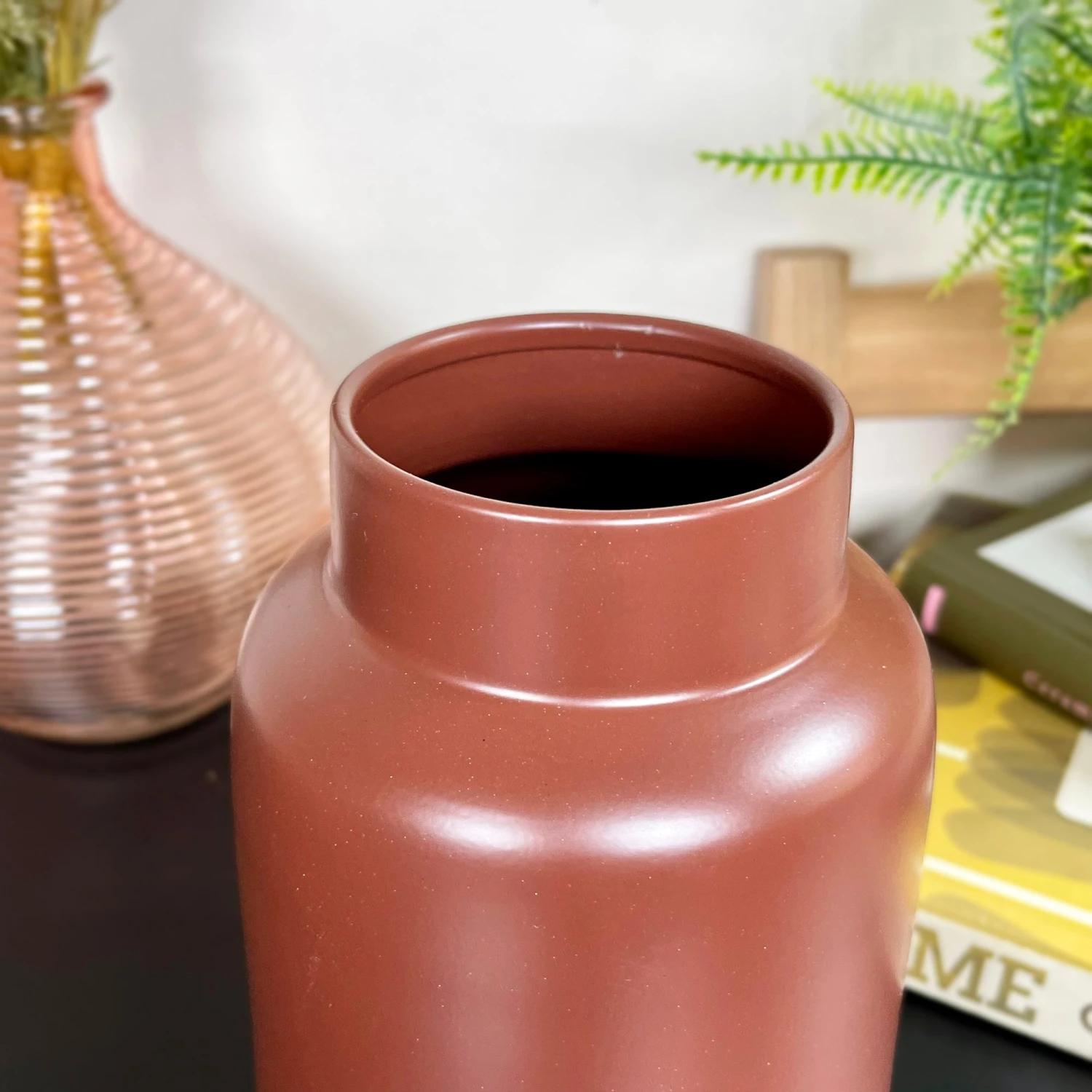 Darthome Limited Red Nordic Wide Bottle Vase 3 Darthome Limited Red Nordic Wide Bottle Vase - Image 3