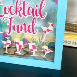 Darthome Limited Square Cocktail Fund Money Box -Decor Garden Shop IMG E0284 editedBR