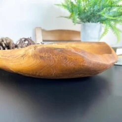 Darthome Limited Teak Root Long Bowl 45cm -Decor Garden Shop IMG E0346 editedDM