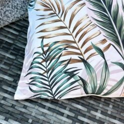 Darthome Limited Golden Tropical Jungle Outdoor Cushion -Decor Garden Shop IMG E0415