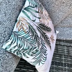 Darthome Limited Golden Tropical Jungle Outdoor Cushion -Decor Garden Shop IMG E0417