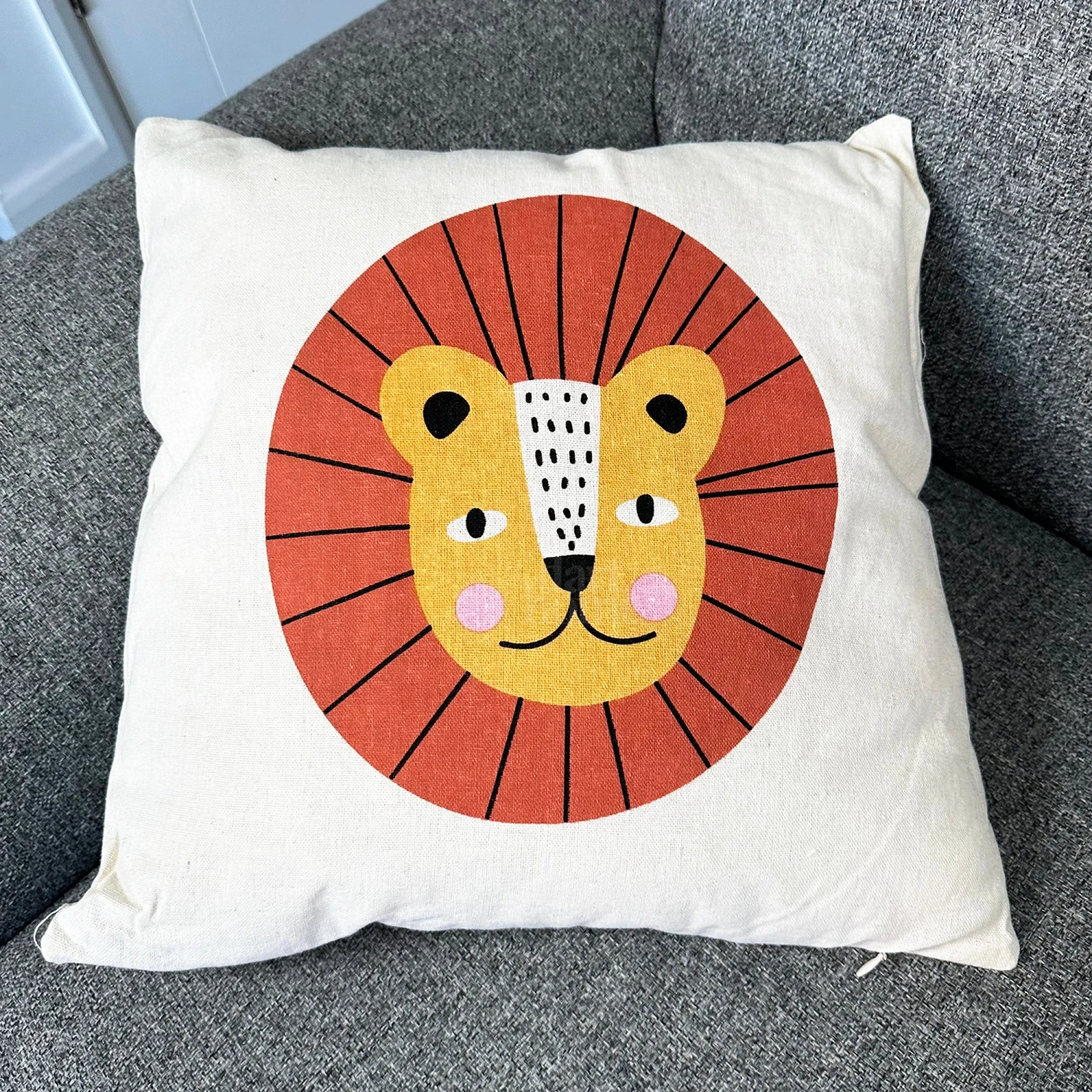 Darthome Limited Safari Childrens Cushion - Lion 1 Darthome Limited Safari Childrens Cushion - Lion