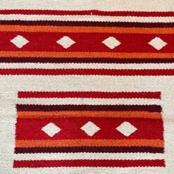 Darthome Limited Red Cotton Moroccan Rug -Decor Garden Shop IMG E0480 edited105