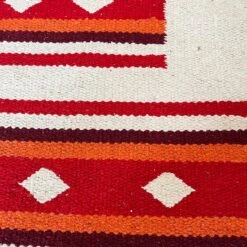 Darthome Limited Red Cotton Moroccan Rug -Decor Garden Shop IMG E0481 edited106
