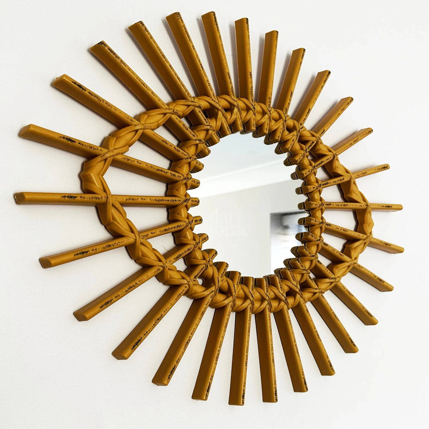 Darthome Limited Rattan Style Eye Wall Mirror 2 Darthome Limited Rattan Style Eye Wall Mirror - Image 2