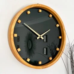 Darthome Limited Minimalist Blue Faced Wall Clock