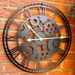 Darthome Limited Mechanical Silhouette Outdoor Wall Clock