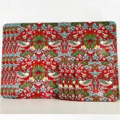 Darthome Limited Set Of 8 Strawberry Thief Placemat And Coasters