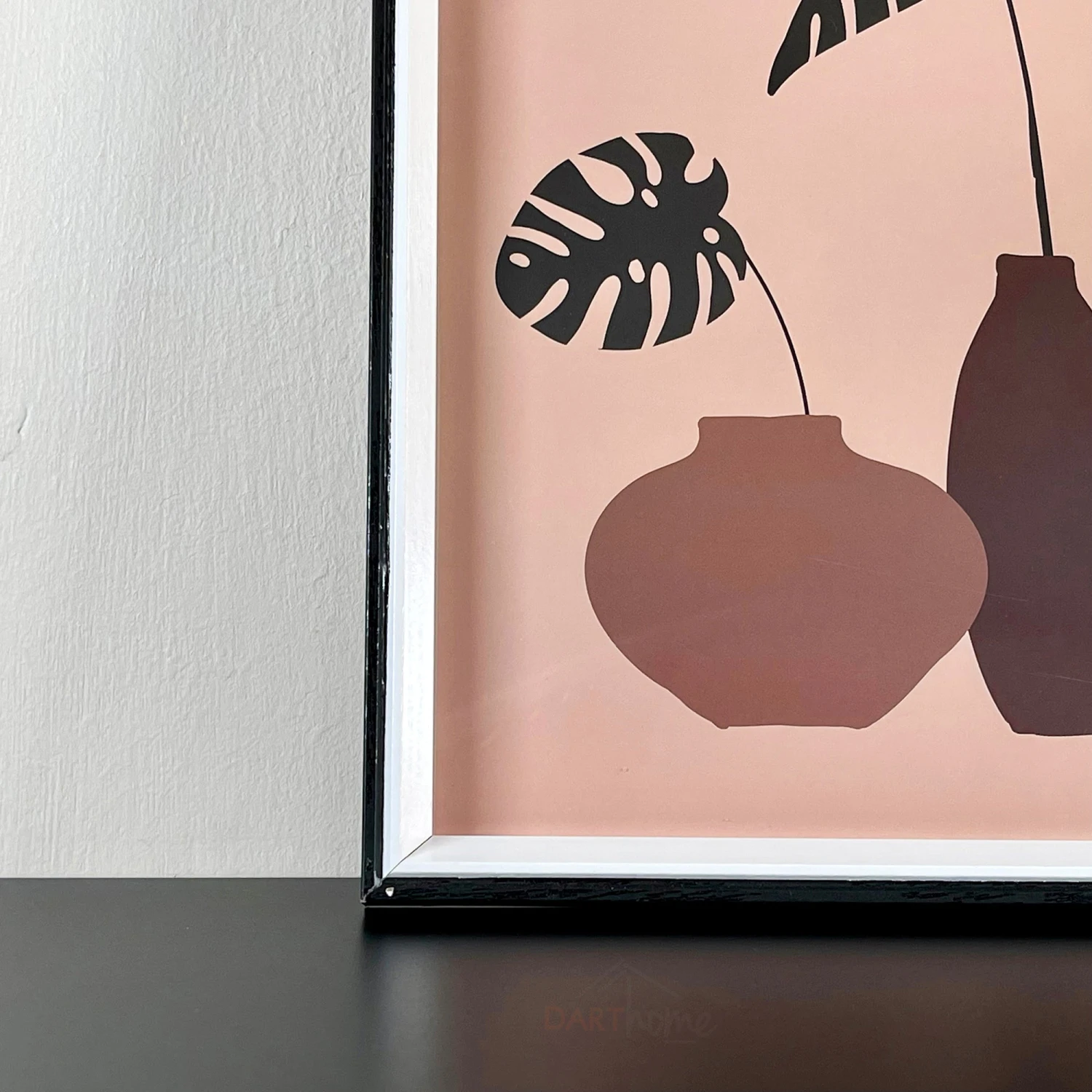 Darthome Limited Monstera Vase Framed Print 3 Darthome Limited Monstera Vase Framed Print - Image 3