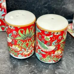 Darthome Limited Strawberry Thief Salt And Pepper Shakers