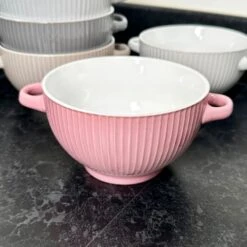 Darthome Limited Ribbed Stoneware Soup Bowls With Handles Set Of 6 15 Darthome Limited Ribbed Stoneware Soup Bowls With Handles Set Of 6 -Decor Garden Shop IMG E0872 2a93884e 6a33 44da 88a5 e85a6a85f513