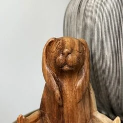 Darthome Limited Wood Lotus Pose Yoga Bunny Sculpture -Decor Garden Shop IMG E0892 b981fa90 6459 4da7 82b5 607a1e3e875c
