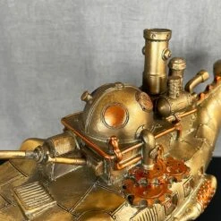 Darthome Limited Steampunk Battleship Whale Ornament -Decor Garden Shop IMG E0938