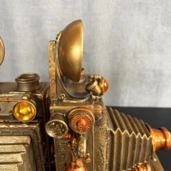 Darthome Limited Camera Steampunk Bookends Set -Decor Garden Shop IMG E0962