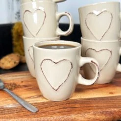Darthome Limited Set Of 6 Cream Love Heart Espresso Cups -Decor Garden Shop IMG E0985 26efa1fe 11d9 43c7 93de ae1bb82abdc5