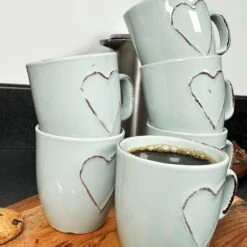 Darthome Limited Blue Heart 100ml Espresso Cups Set Of 6 8 Darthome Limited Blue Heart 100ml Espresso Cups Set Of 6 -Decor Garden Shop IMG E1021 06bf4f63 4340 4db4 b98e 3e278c40edbe