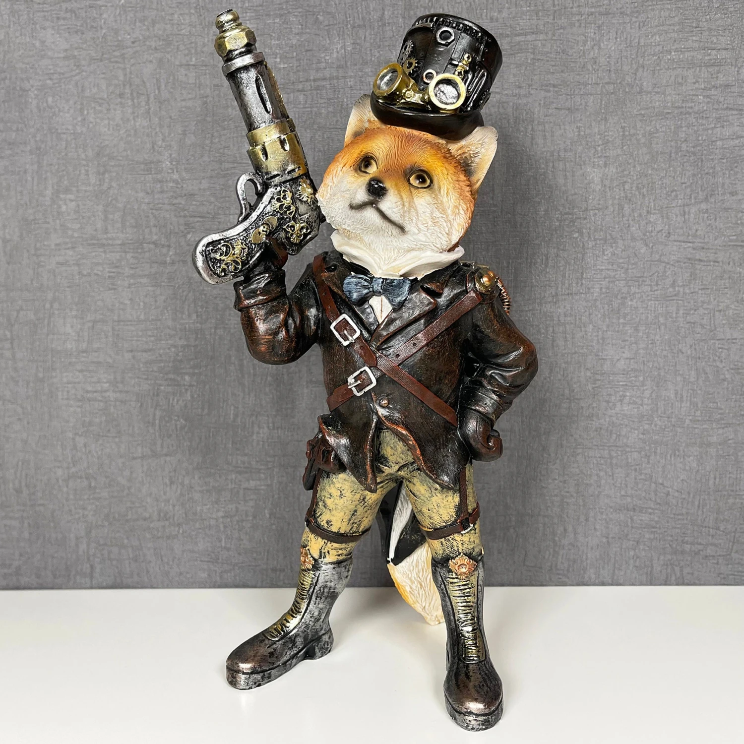 Darthome Limited Steampunk Gentleman Fox Ornament 1 Darthome Limited Steampunk Gentleman Fox Ornament