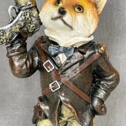 Darthome Limited Steampunk Gentleman Fox Ornament 11 Darthome Limited Steampunk Gentleman Fox Ornament -Decor Garden Shop IMG E1030