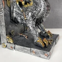 Darthome Limited Large Steampunk Dragon Bookends Set -Decor Garden Shop IMG E1041
