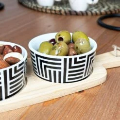 Darthome Limited 3pc Monochrome Geometric Serving Dish Set 8 Darthome Limited 3pc Monochrome Geometric Serving Dish Set -Decor Garden Shop IMG E1058 4d1ff43b bc9d 4bf8 b27b 14d778a6cd26