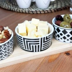 Darthome Limited 5pc Monochrome Geometric Serving Dish Set -Decor Garden Shop IMG E1084 5688518a c95d 455a 99a3 9ee062ee0923