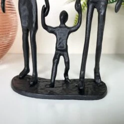Darthome Limited Cast Iron Walking Family Of 3 Figurine 10 Darthome Limited Cast Iron Walking Family Of 3 Figurine -Decor Garden Shop IMG E1203