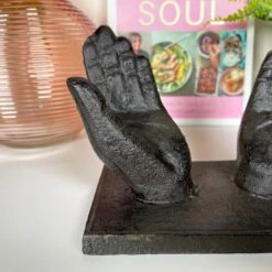 Darthome Limited Cast Iron Hands Cookbook Stand 9 Darthome Limited Cast Iron Hands Cookbook Stand -Decor Garden Shop IMG E1229
