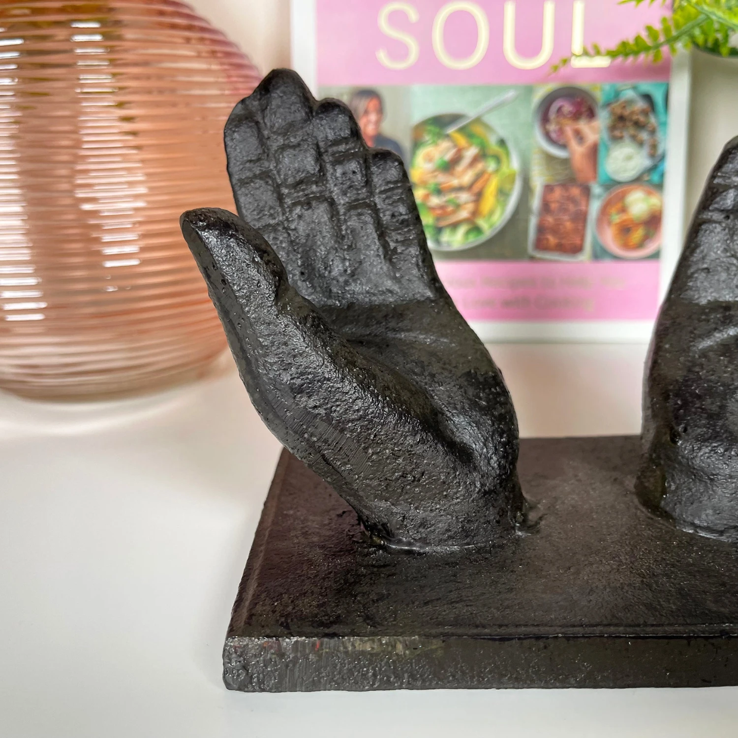 Darthome Limited Cast Iron Hands Cookbook Stand 3 Darthome Limited Cast Iron Hands Cookbook Stand - Image 3