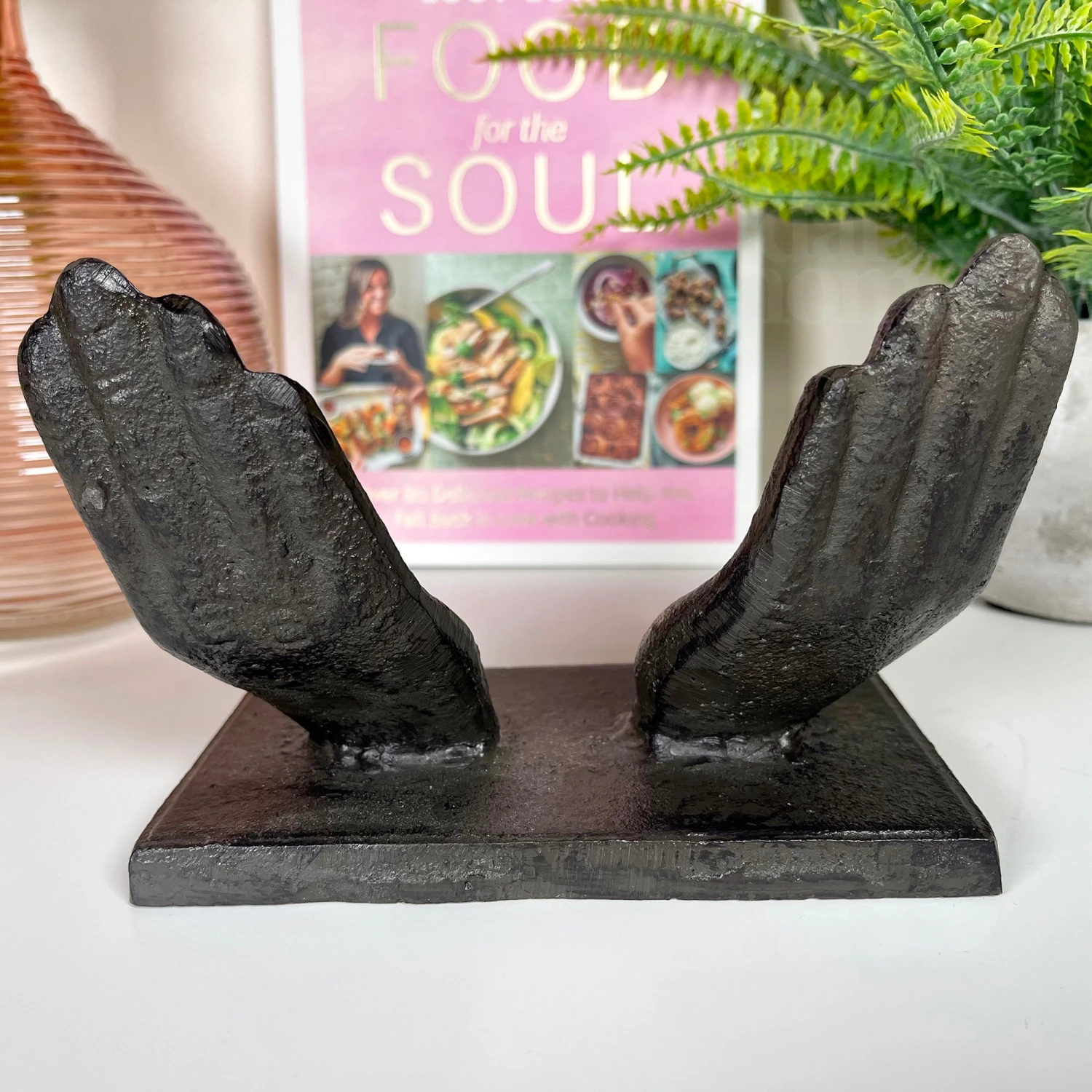 Darthome Limited Cast Iron Hands Cookbook Stand 6 Darthome Limited Cast Iron Hands Cookbook Stand - Image 6