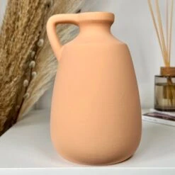 Darthome Limited Terracotta Bottle Vase With Handle