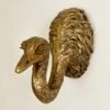 Darthome Limited Gold Ostrich Wall Decoration