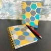 Darthome Limited Pack Of 2 Geometric A6 Notebooks