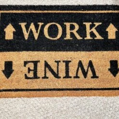 Darthome Limited Wine Work Coir Doormat -Decor Garden Shop IMG E1489 edited236