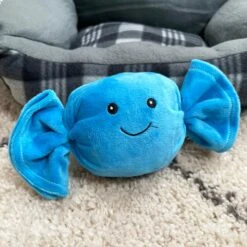 Darthome Limited Blue Boiled Sweet Squeaky Dog Toy