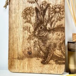 Darthome Limited Engraved Woodland Rabbit Serving Board -Decor Garden Shop IMG E1591 8ffbee87 391a 4adb 9a5d ac4dbc89a39c