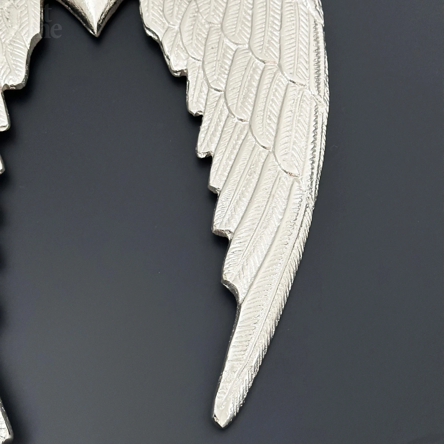 Darthome Limited Silver Angel Wings With Heart Deco 4 Darthome Limited Silver Angel Wings With Heart Deco - Image 4