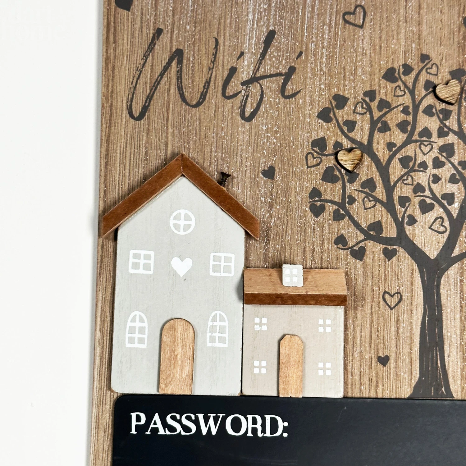 Darthome Limited Wooden Houses Chalkboard Wifi Password Sign 3 Darthome Limited Wooden Houses Chalkboard Wifi Password Sign - Image 3