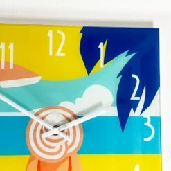 Darthome Limited South Beach Lounging Glass Wall Clock 10 Darthome Limited South Beach Lounging Glass Wall Clock -Decor Garden Shop IMG E1847
