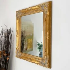 Darthome Limited Large Gold Baroque Rococo Wall Mirror