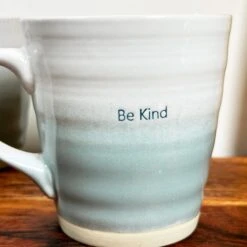 Darthome Limited Set Of 2 Blue Be Happy Quote Mugs 500ml 16 Darthome Limited Set Of 2 Blue Be Happy Quote Mugs 500ml -Decor Garden Shop IMG E1895