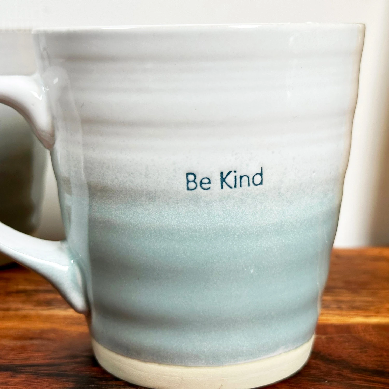 Darthome Limited Set Of 2 Blue Be Happy Quote Mugs 500ml 8 Darthome Limited Set Of 2 Blue Be Happy Quote Mugs 500ml - Image 8