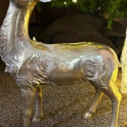 Darthome Limited Champagne Gold Stag Ornament 40x25x13cm -Decor Garden Shop IMG E1902 1