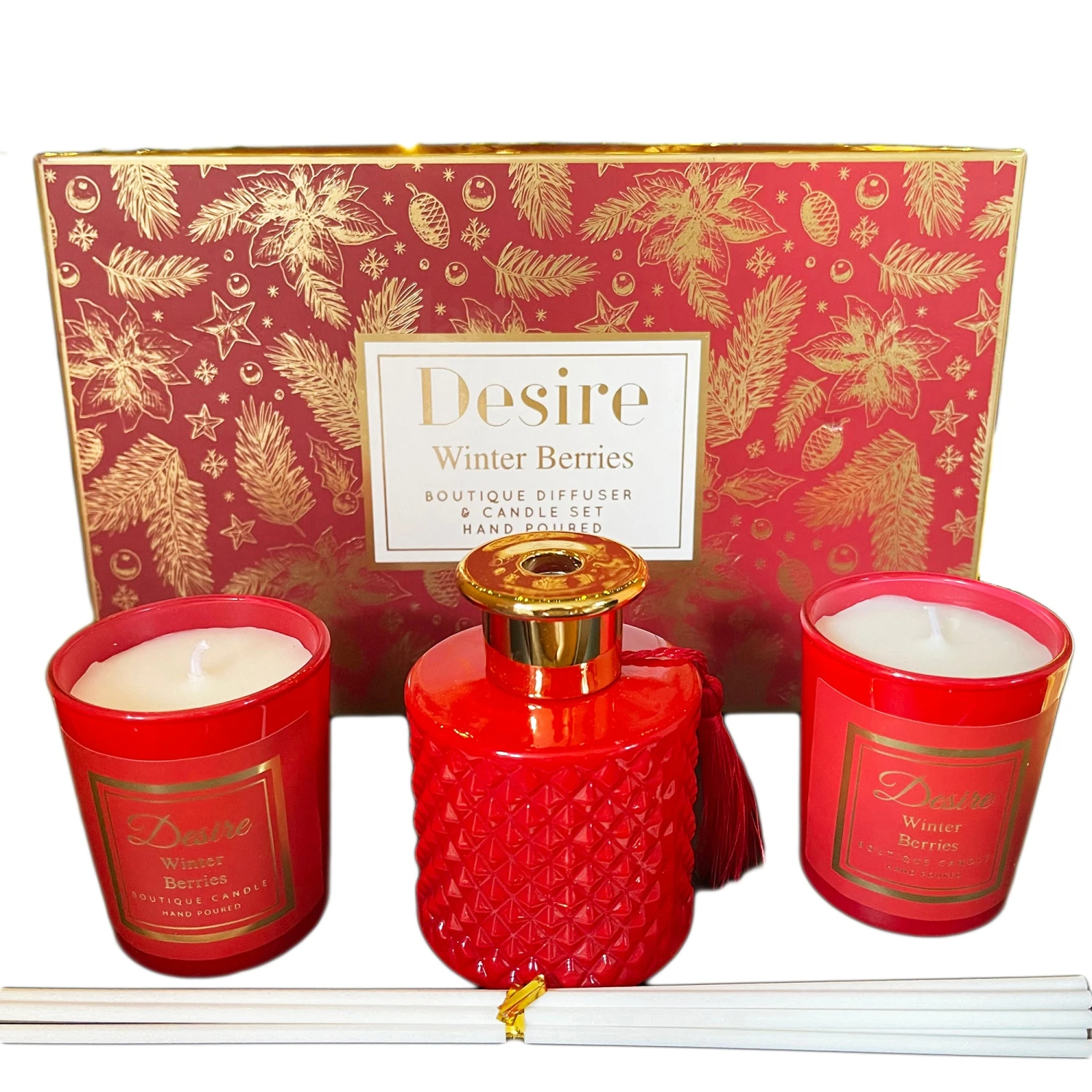 Darthome Limited Winter Berries Christmas Candle Diffuser Gift Set 6 Darthome Limited Winter Berries Christmas Candle Diffuser Gift Set - Image 6