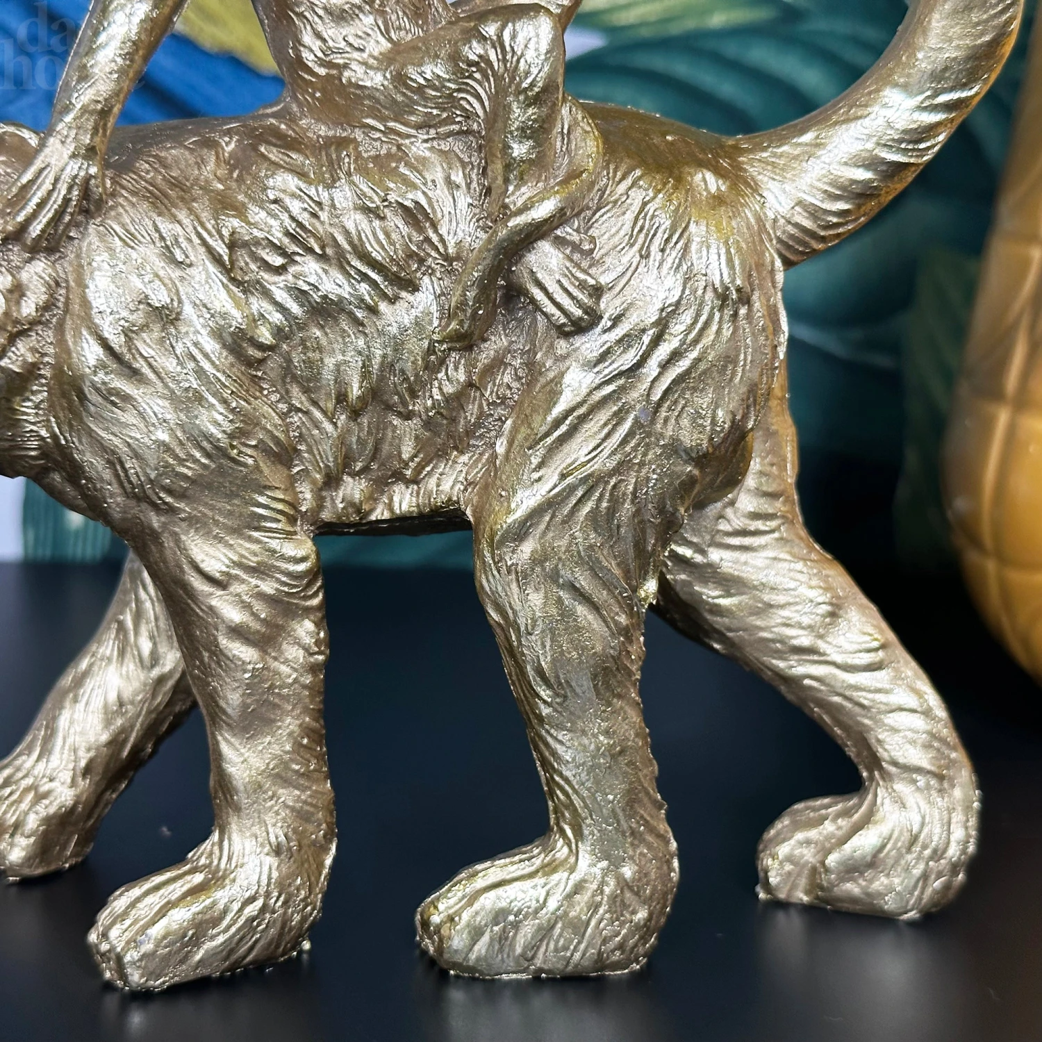 Darthome Limited Gold Monkey Figurine 5 Darthome Limited Gold Monkey Figurine - Image 5