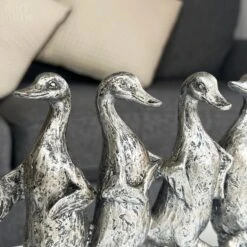 Darthome Limited Silver Five Dancing Ducks Sculpture -Decor Garden Shop IMG E1949 85f95482 15d2 40a7 b5a9 3fdc31401cbf