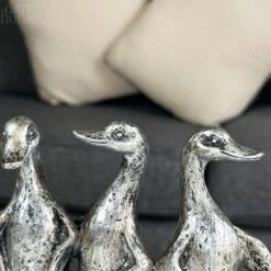 Darthome Limited Silver Five Dancing Ducks Sculpture -Decor Garden Shop IMG E1950 de954164 6013 43bb 873c 631c35e31bb4