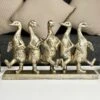 Darthome Limited Gold Five Dancing Ducks Sculpture