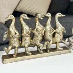 Darthome Limited Gold Five Dancing Ducks Sculpture -Decor Garden Shop IMG E1964 387af361 33e8 4129 b440 d5d50b146382