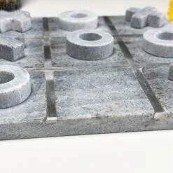 Darthome Limited Grey Marble Tic Tac Toe Game -Decor Garden Shop IMG E1986